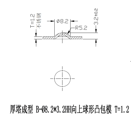 球面凸包數(shù)控沖床模具