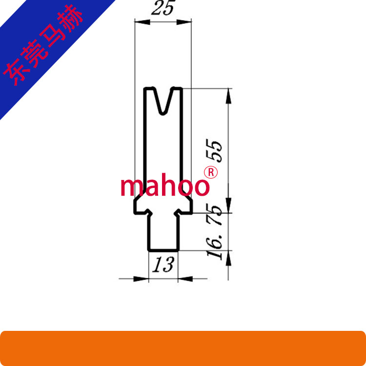 歐標標準折彎機模具WL-078