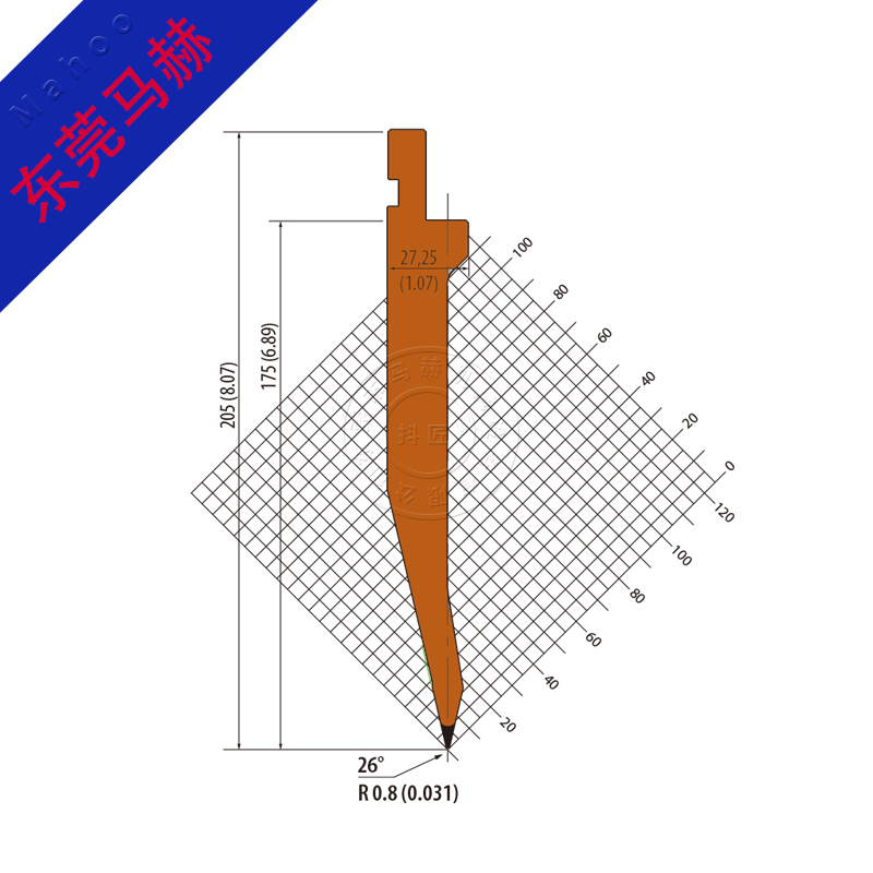 折彎?rùn)C(jī)模具 MH-PBT-S230307